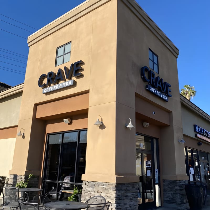 Crave Coffee & Tea in Corona, CA